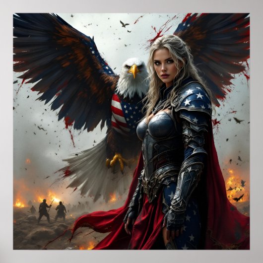 Vrijheid Roept  Poster (Voorkant)