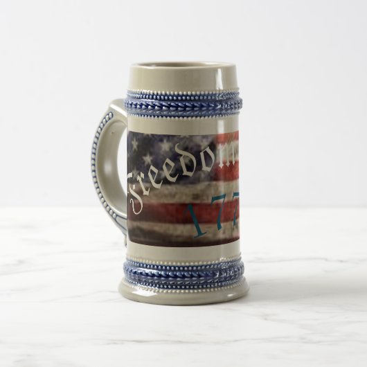 Vrijheid sinds 1776 bierpul (Voorkant links)