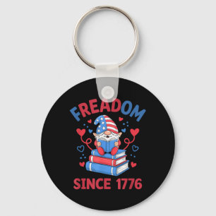 Vrijheid sinds 1776 Vuurwerk Kabouter Amerikaanse Sleutelhanger