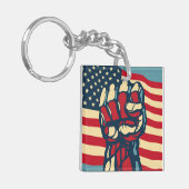 Vrijheid Sleutelhanger (Voorkant Links)