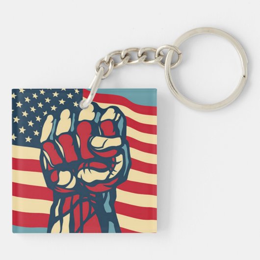 Vrijheid Sleutelhanger (Achterkant)