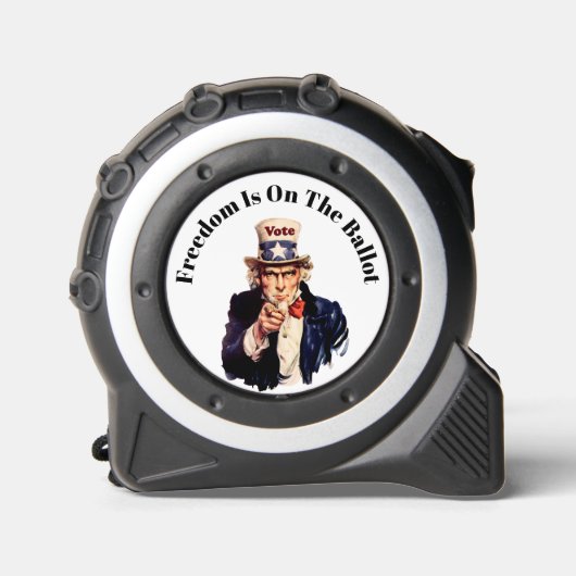 Vrijheid staat op de stembus 2026 rolmaat (Voorkant)