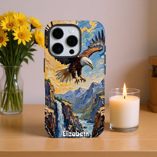 Vrijheid stijgt boven geketende canyons iPhone 16 pro hoesje