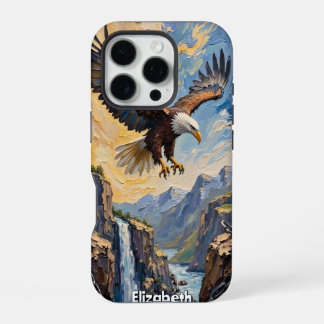 Vrijheid stijgt boven geketende canyons iPhone 16 pro hoesje