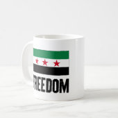 Vrijheid - Syrië Koffiemok (Voorkant links)