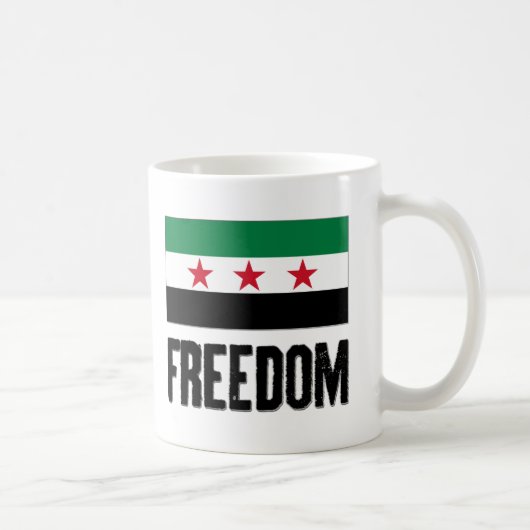 Vrijheid - Syrië Koffiemok (Rechts)