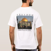 vrijheid t-shirt (Achterkant)
