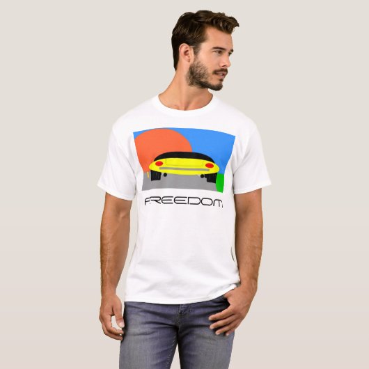 Vrijheid T-shirt (Voorkant volledig)