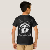 Vrijheid T-shirt New York Shirt Souvenirs (Achterkant volledig)