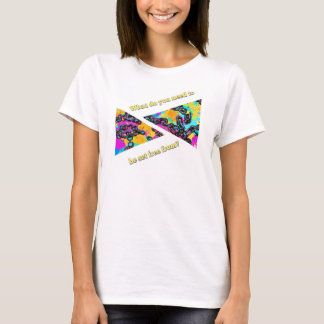 Vrijheid T-shirt - vrouwen wit