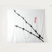 Vrijheid Tapijt Wandkleed (Voorkant (horizontaal))