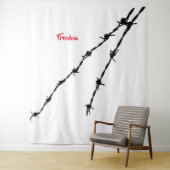 Vrijheid Tapijt Wandkleed (In situ)