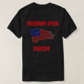 Vrijheid tegen het fasisme t-shirt (Design voorkant)