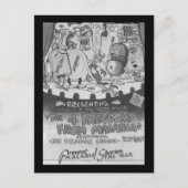 Vrijheid tegen malaria weerzinwekkende muggen briefkaart (Voorkant)