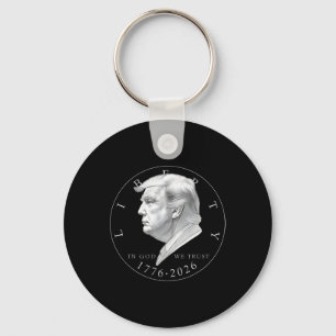 Vrijheid Trump In God We Trust 1776 2026 Vrijheid Sleutelhanger