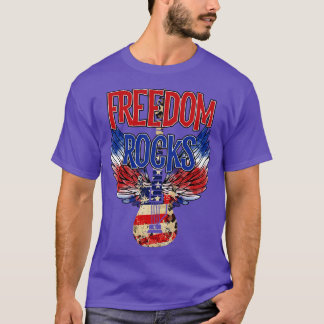 vrijheid tsjechië amerika 4 juli t-shirt