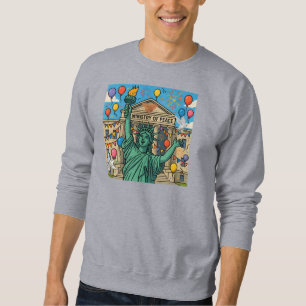 Vrijheid tussen vrede en oorlog trui