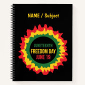 Vrijheid van 19 juni 1999 notitieboek (Voorkant)