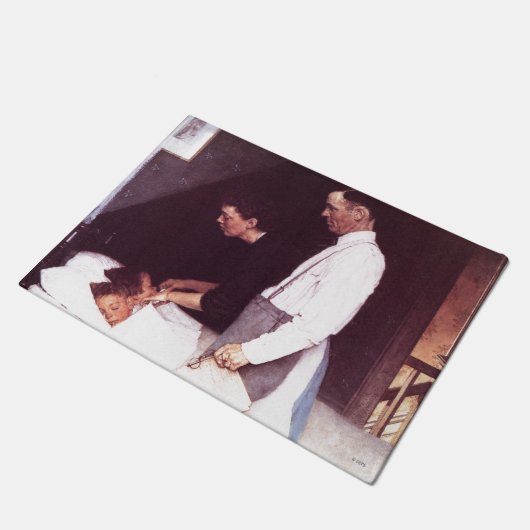 vrijheid van angst deurmat (Schuin)