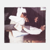 vrijheid van angst fleece deken (Voorkant (Horizontaal))