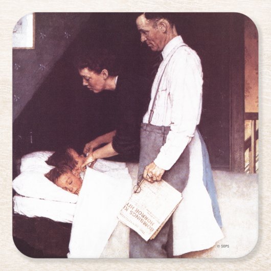 vrijheid van angst kartonnen onderzetters (Voorkant)