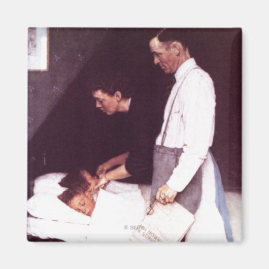 vrijheid van angst magneet (Voorkant)