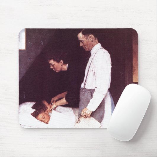 vrijheid van angst muismat (Met muis)