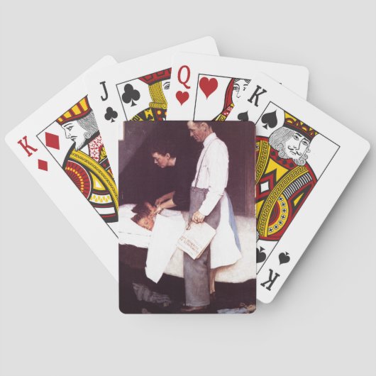 vrijheid van angst speelkaarten (Achterkant)