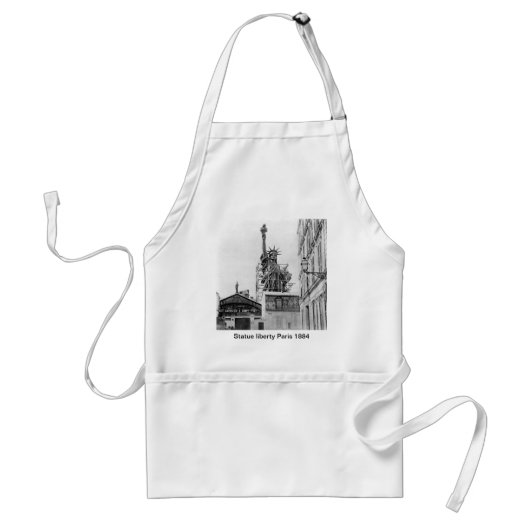Vrijheid van beeld Apron Standaard Schort (Voorkant)