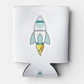 Vrijheid van de Maan-raketten Blikjeskoeler (Voorkant)