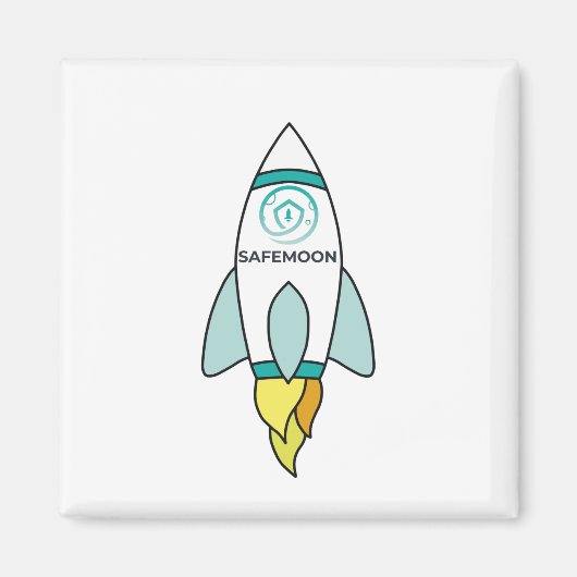 Vrijheid van de Maan-raketten Magneet (Voorkant)