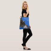 Vrijheid van de Rode - Tailed Hawk Tote Bag (Op model)