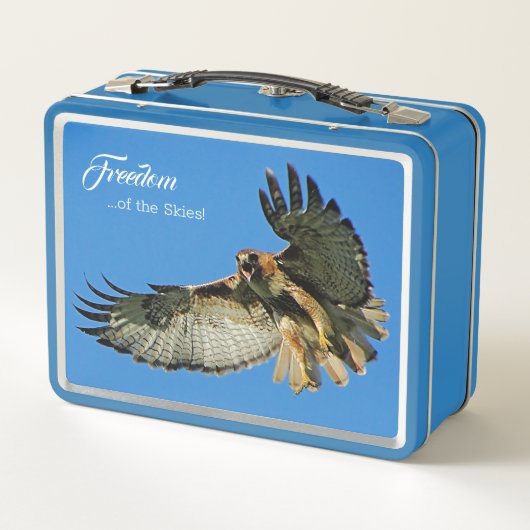 Vrijheid van de Skies Red'Tailed Hawk (Achterkant)