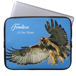 Vrijheid van de Skies Red'Tailed Hawk Laptop Sleeve