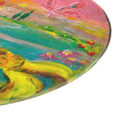 VRIJHEID VAN DE ZONLOWERS Fantasy Floral Yellow Pi Snijplank (Hoek)