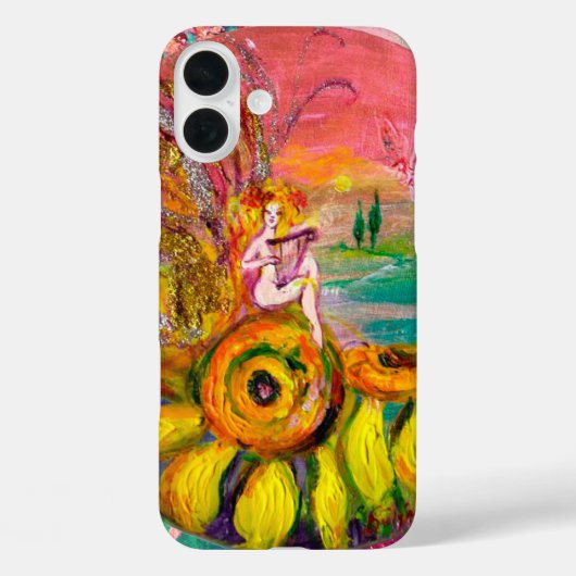VRIJHEID VAN DE ZONLOWERS - Roze gele Fantassie Case-Mate iPhone Case (Achterkant)