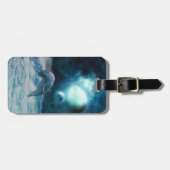 Vrijheid van dolfijnen bagagelabel (Voorkant horizontaal)