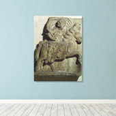 Vrijheid van Epona, Gaulish godin Canvas Afdruk (Insitu (Houten vloer))