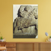 Vrijheid van Epona, Gaulish godin Canvas Afdruk (Insitu (Woonkamer))