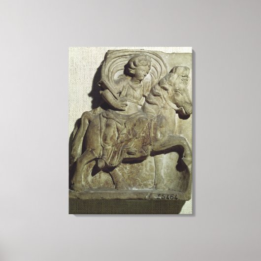 Vrijheid van Epona, Gaulish godin Canvas Afdruk (Voorkant)