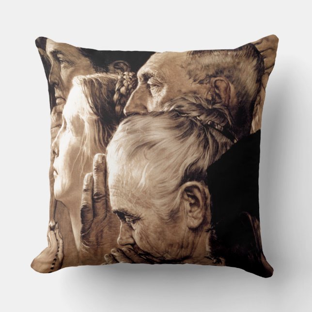 Vrijheid van eredienst kussen (Voorkant)