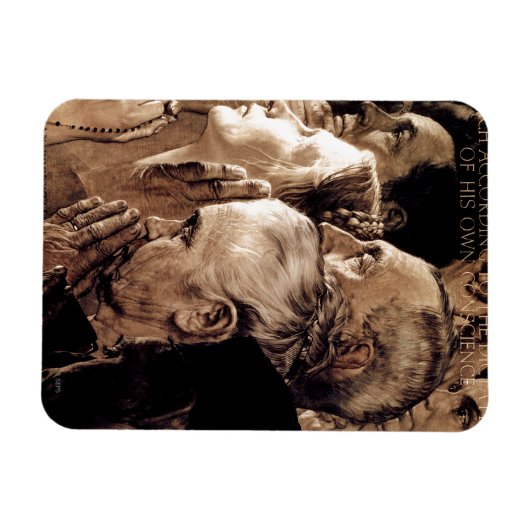 Vrijheid van eredienst magneet (Horizontaal)