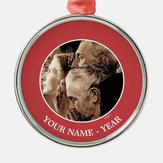 Vrijheid van eredienst metalen ornament (Voorkant)