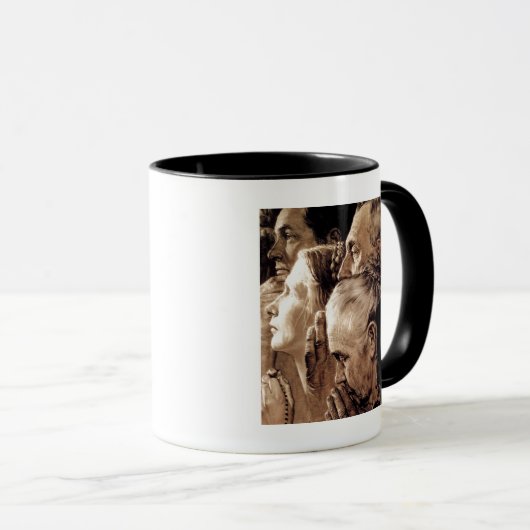 Vrijheid van eredienst mok (Voorkant rechts)