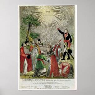 Vrijheid van eredienst poster