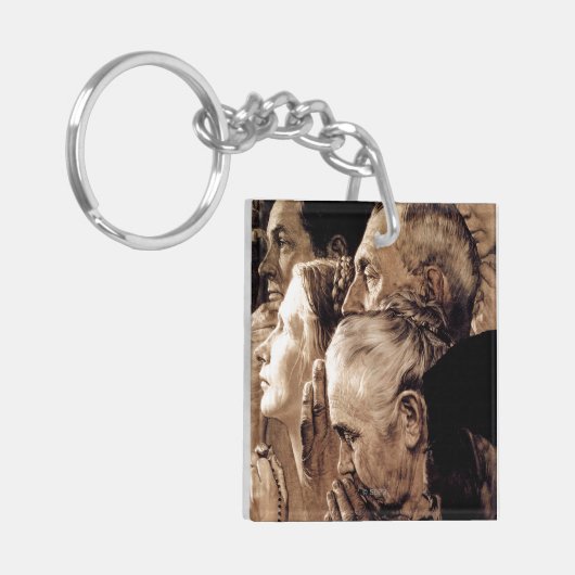 Vrijheid van eredienst sleutelhanger (Voorkant Links)