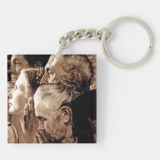 Vrijheid van eredienst sleutelhanger (Achterkant)