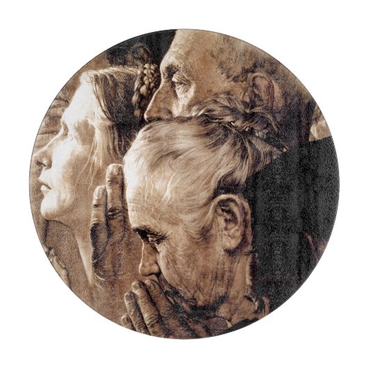 Vrijheid van eredienst snijplank (Voorkant)