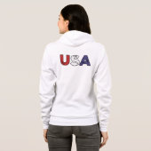 Vrijheid van familie hoodie (Achterkant volledig)