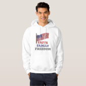 Vrijheid van familie hoodie (Voorkant volledig)